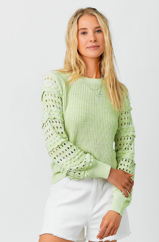 Textured Lime Top