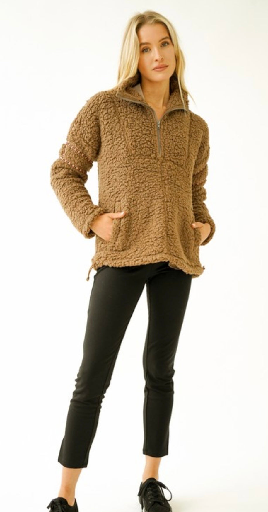 Faux Fur Pullover Two colors