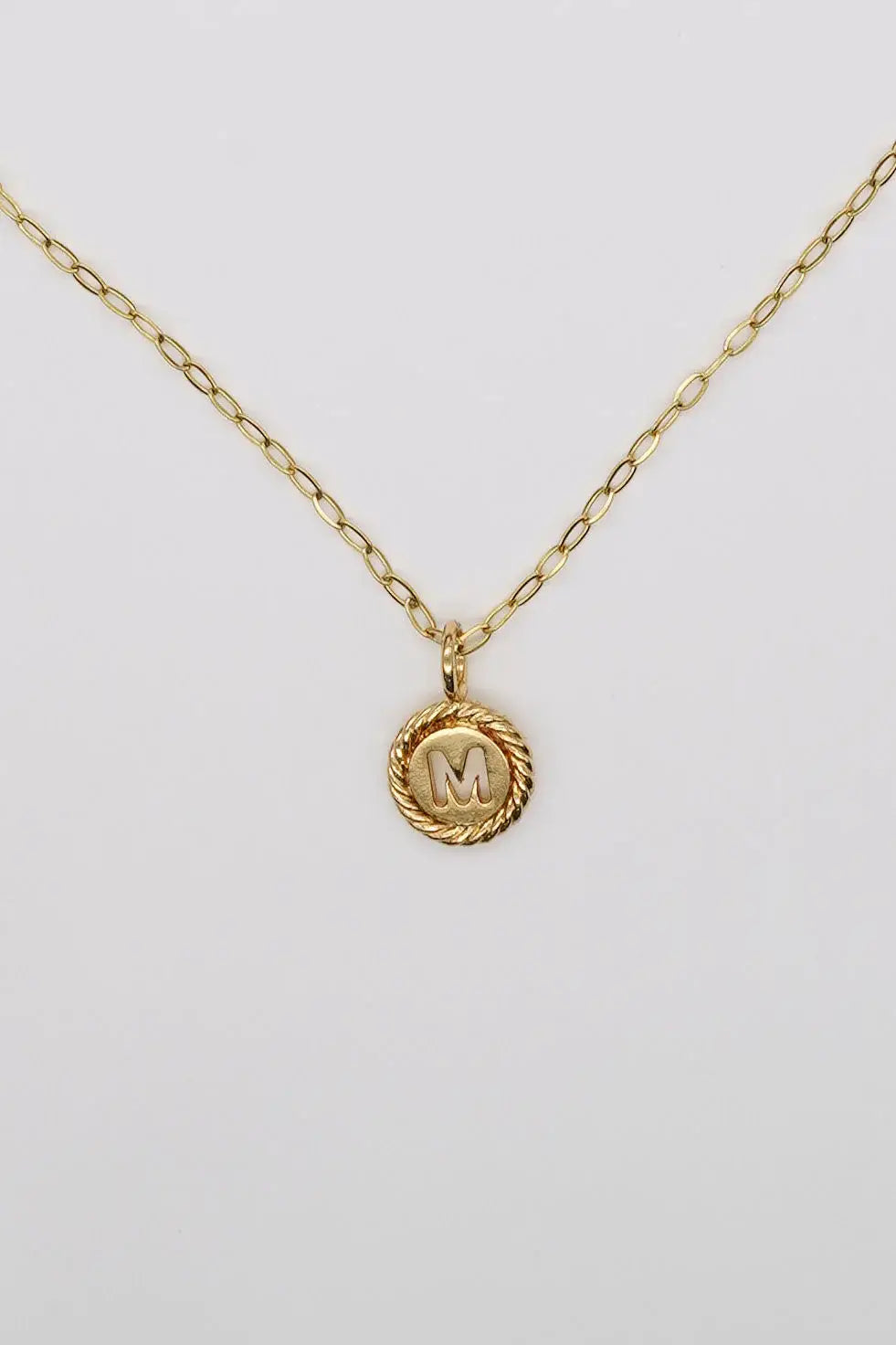 Waterproof Sealed with Love Initial Necklace
