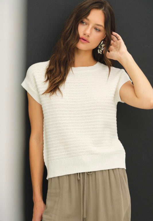 Textured Knit Shirt