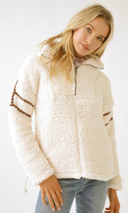 Faux Fur Pullover Two colors
