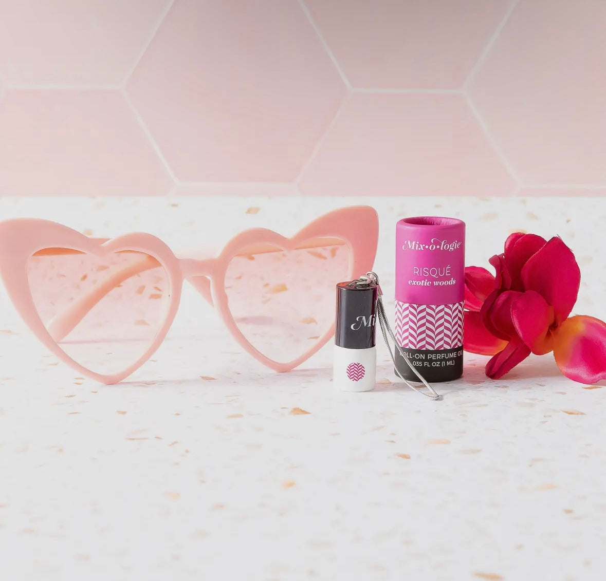 Mini Roll-On Perfume Keychain