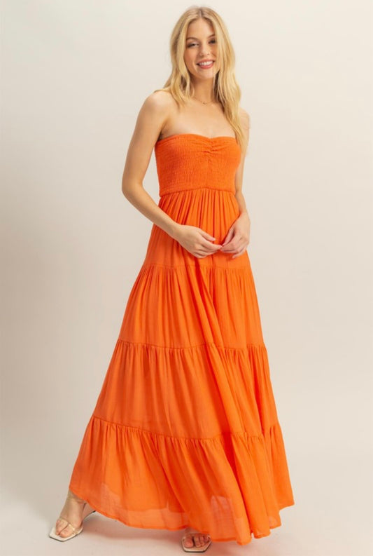 Boho Maxi Dress (3  Colors)