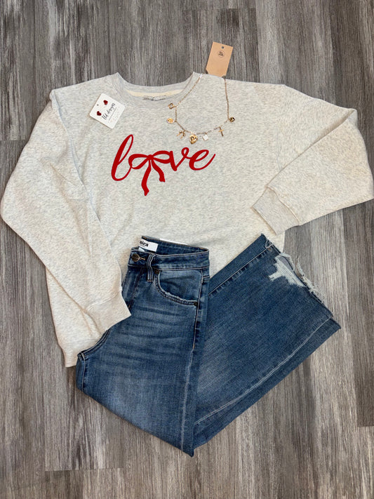 Love Bow CrewNeck