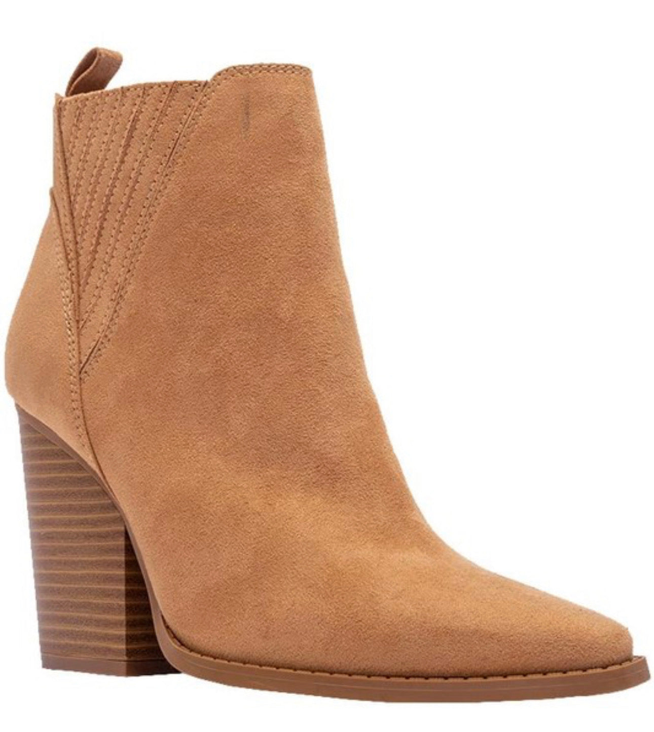 Suede Bootie