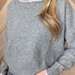Contrast Trim Off the Shoulder Top