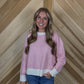 Contrast Trim Sweater