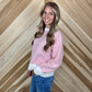 Contrast Trim Sweater