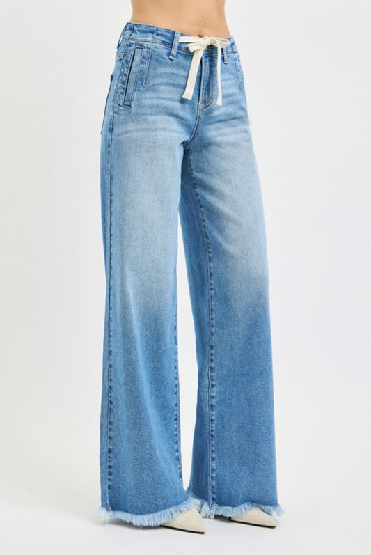 High Rise Wide Jeans
