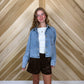 Denim Boxy Top