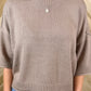 Drop Shoulder Short Sleeve Pullover