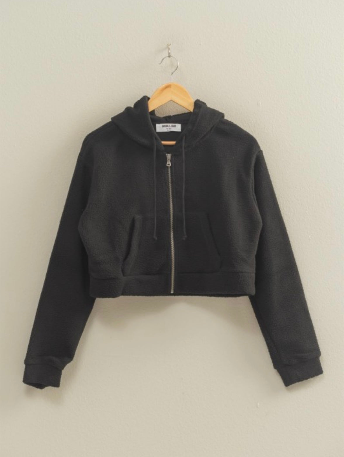 Sherpa Cropped Zip Up (3 Colors)