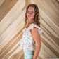 Tie Back Ruffle Top