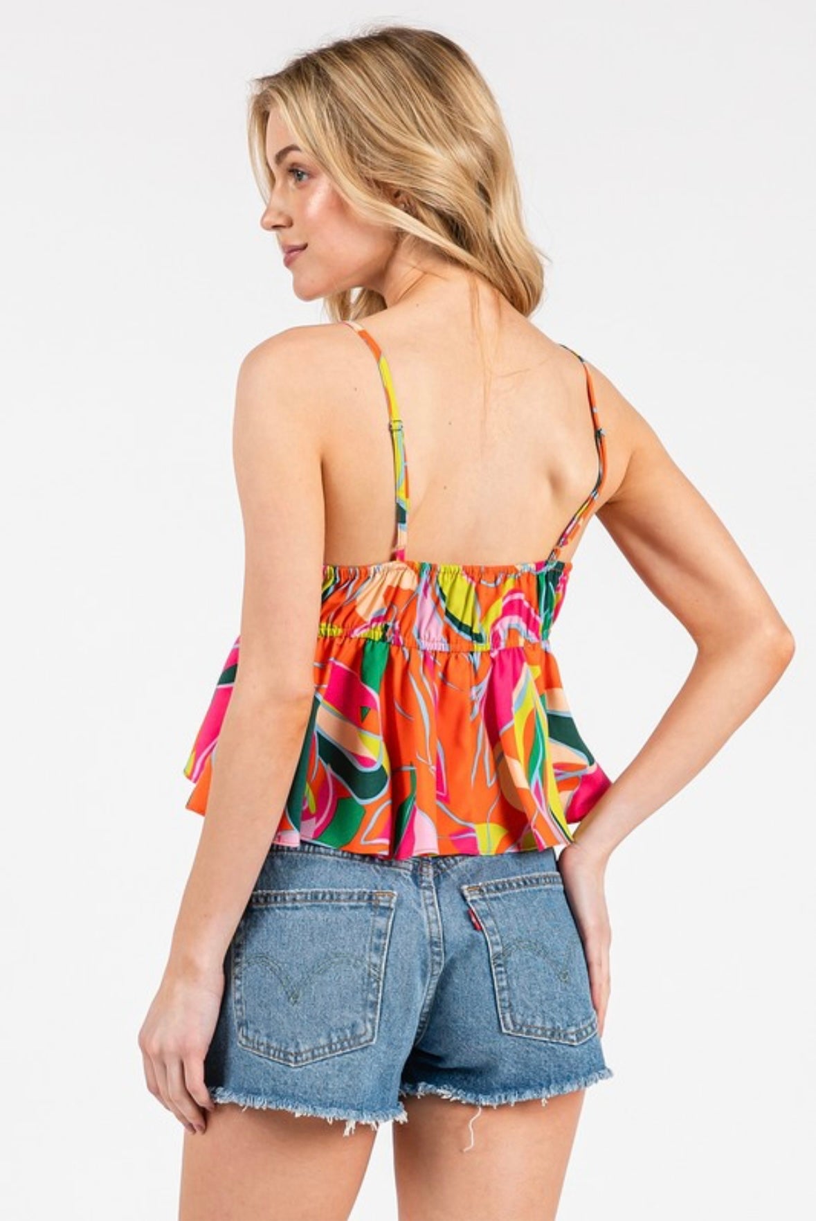 Leaf Print Tank