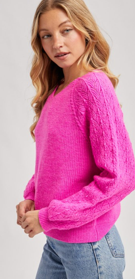 Ribbed Knit Sweater
