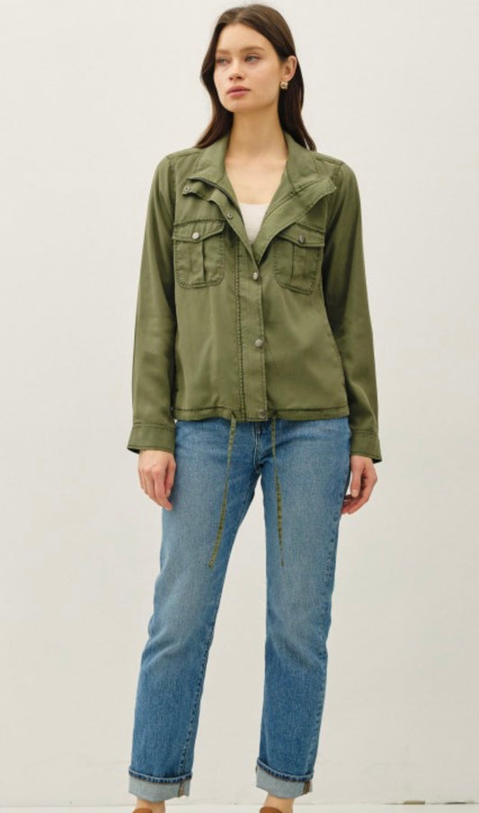 Tencel Utility Jacket