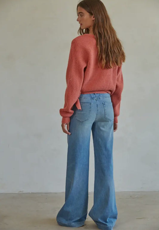 Tie Knit Sweater