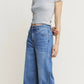 High Rise Crop Frayed Hem Jeans