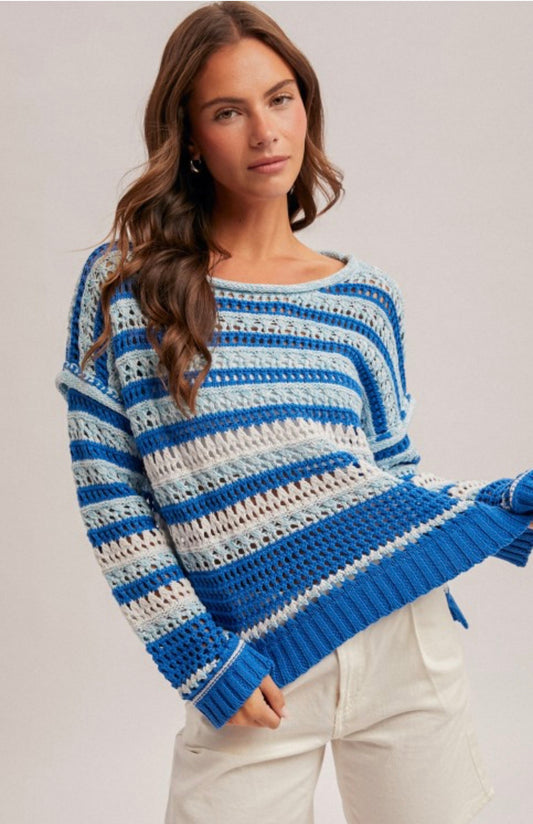 Open Knit Sweater