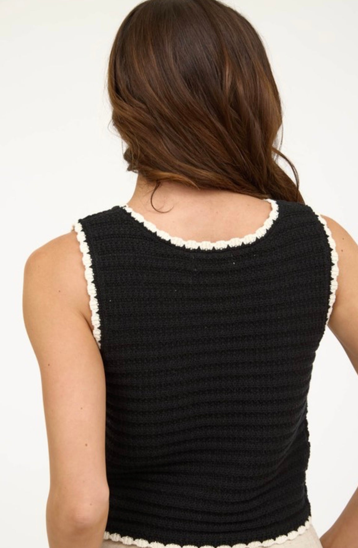 Crochet Knit Sweater (2 Colors)