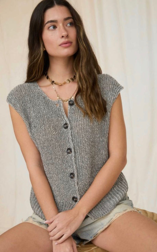 Marled Sweater Vest