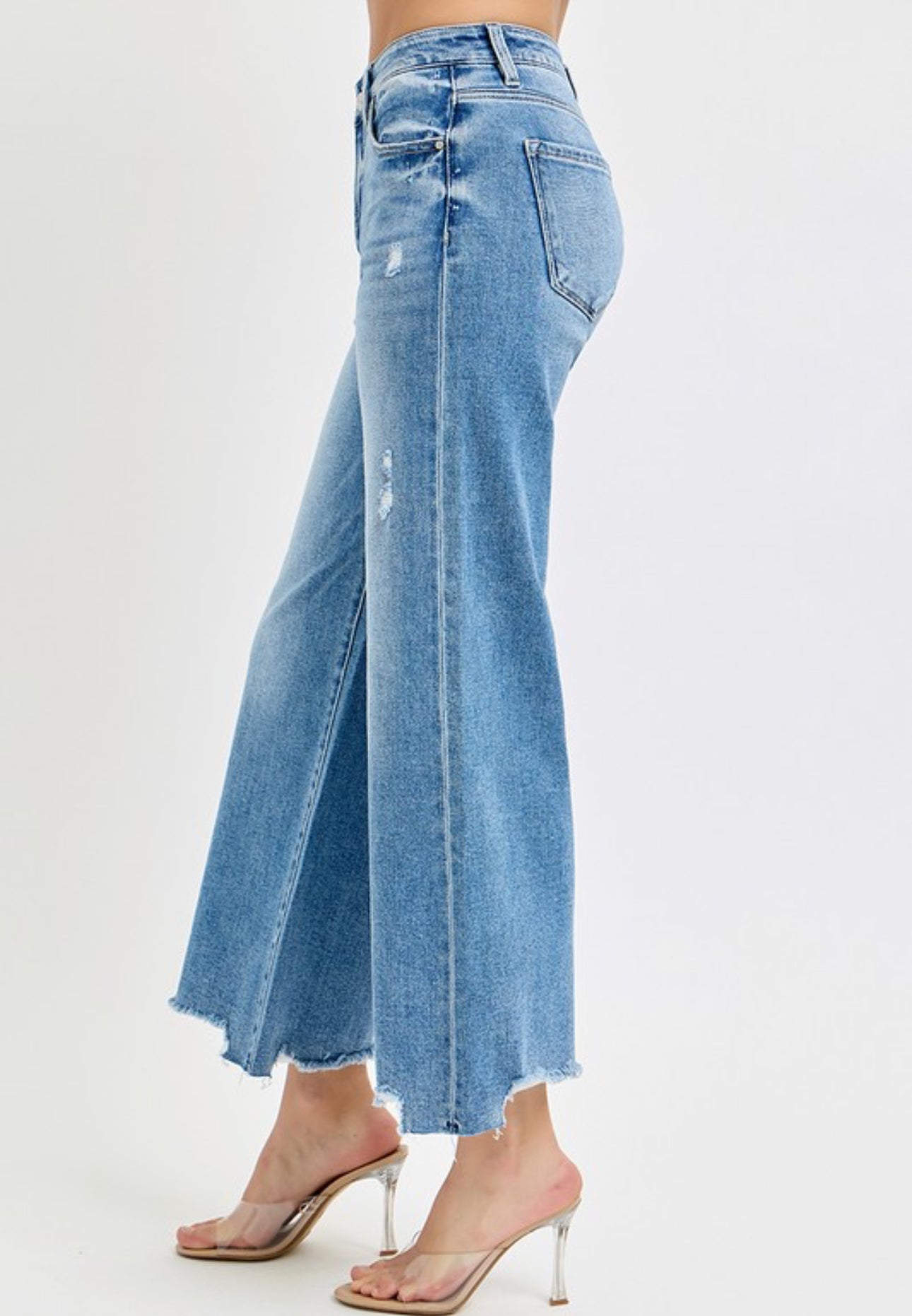 High Rise Crop Jeans