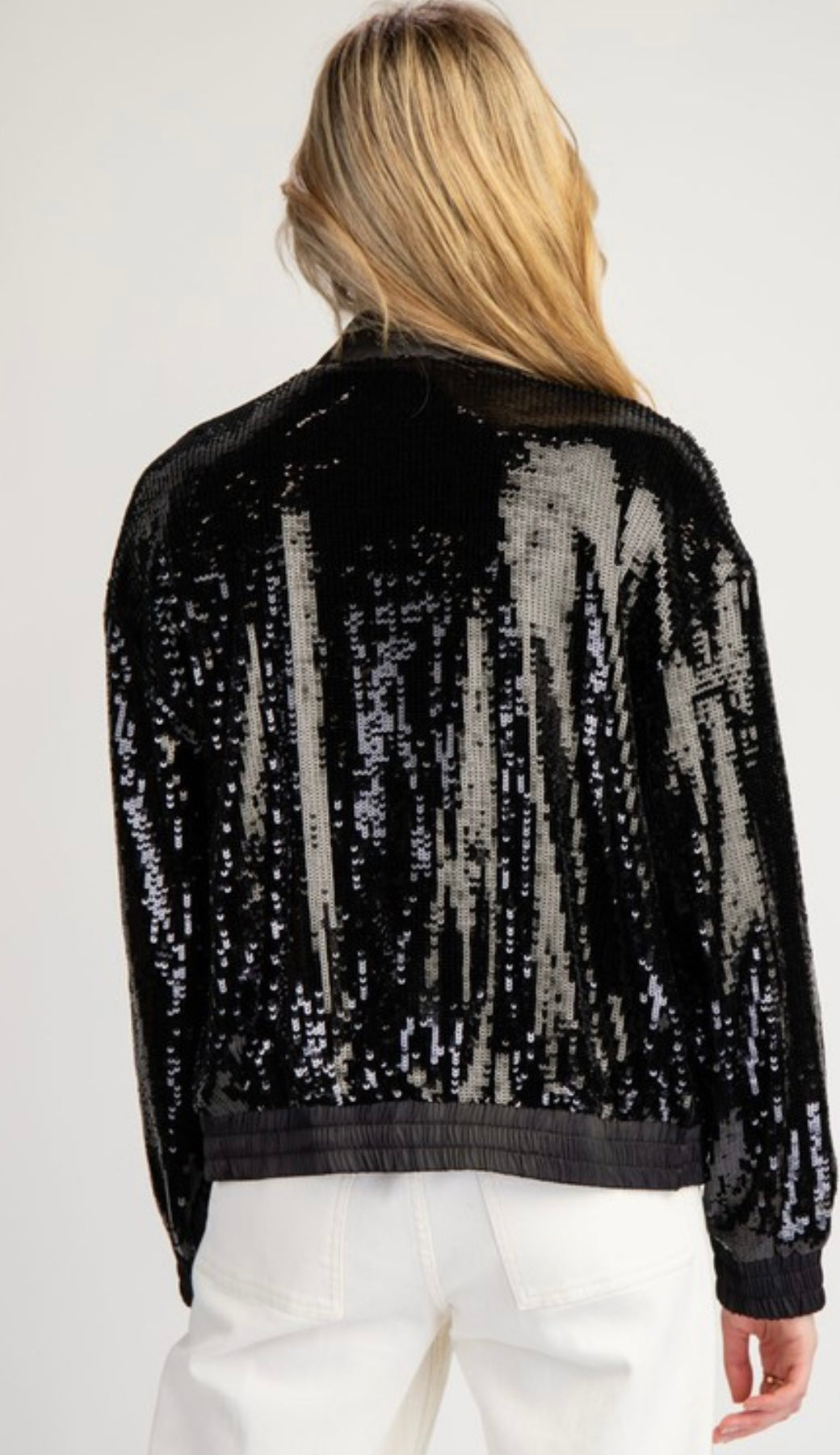 Black Sequin Jacket