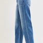 High Rise Crop Boyfriend Jeans