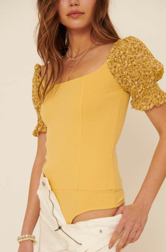 Puff Sleeve Bodysuit