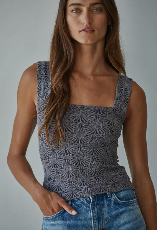 Seamless Jacquard Tank