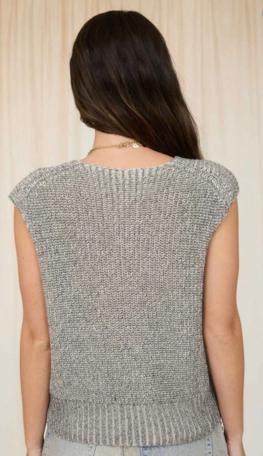 Marled Sweater Vest