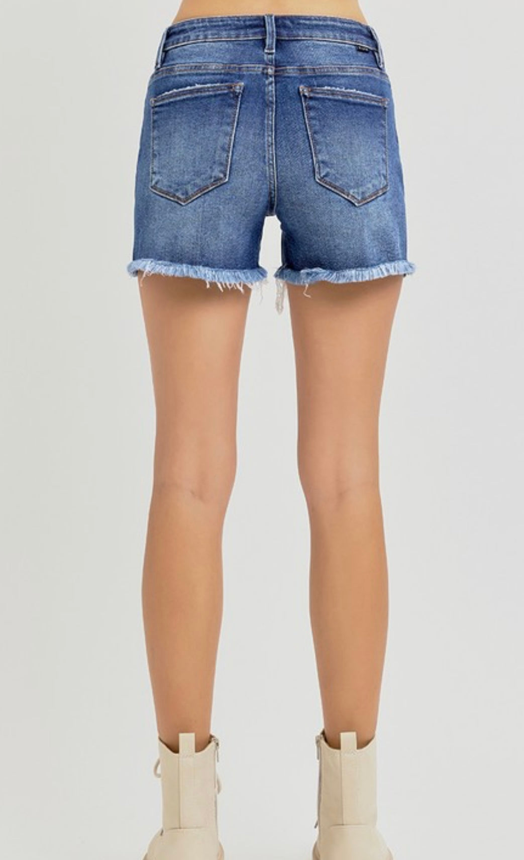 Tummy Control Mid Rise Shorts