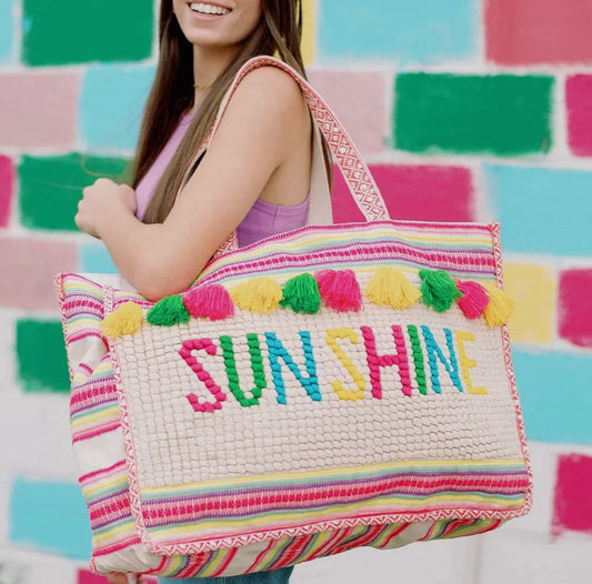 Sunshine Tote Beach Bag