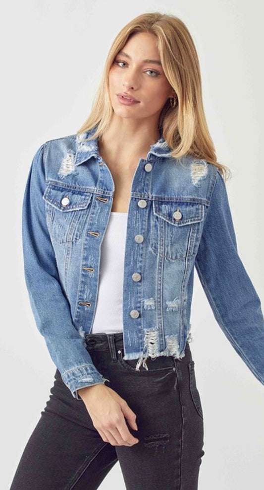 Medium Wash Jean Jacket