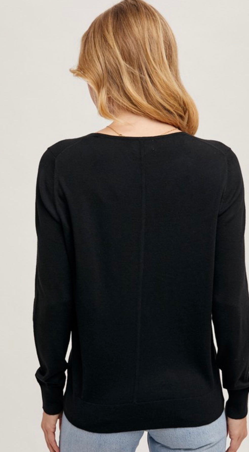 V-Neck Light Weight Sweater