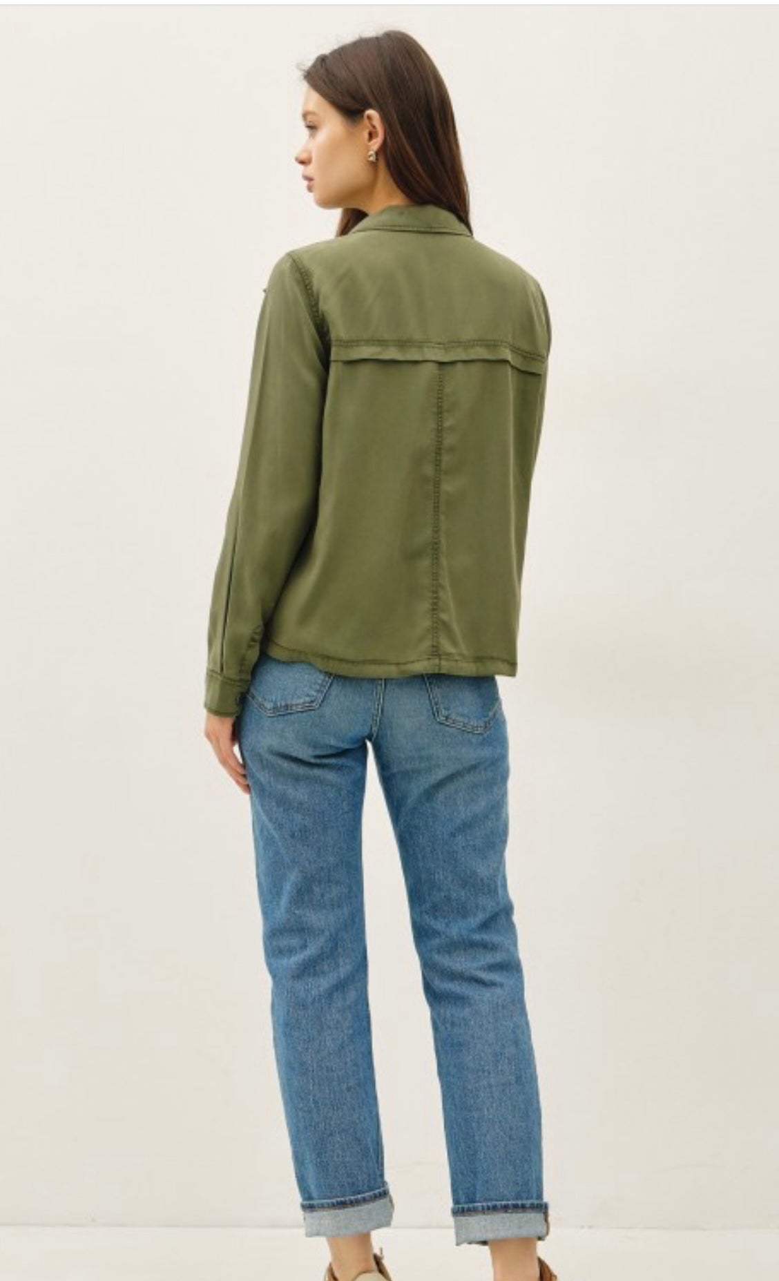 Tencel Utility Jacket
