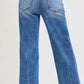 High Rise Crop Boyfriend Jeans