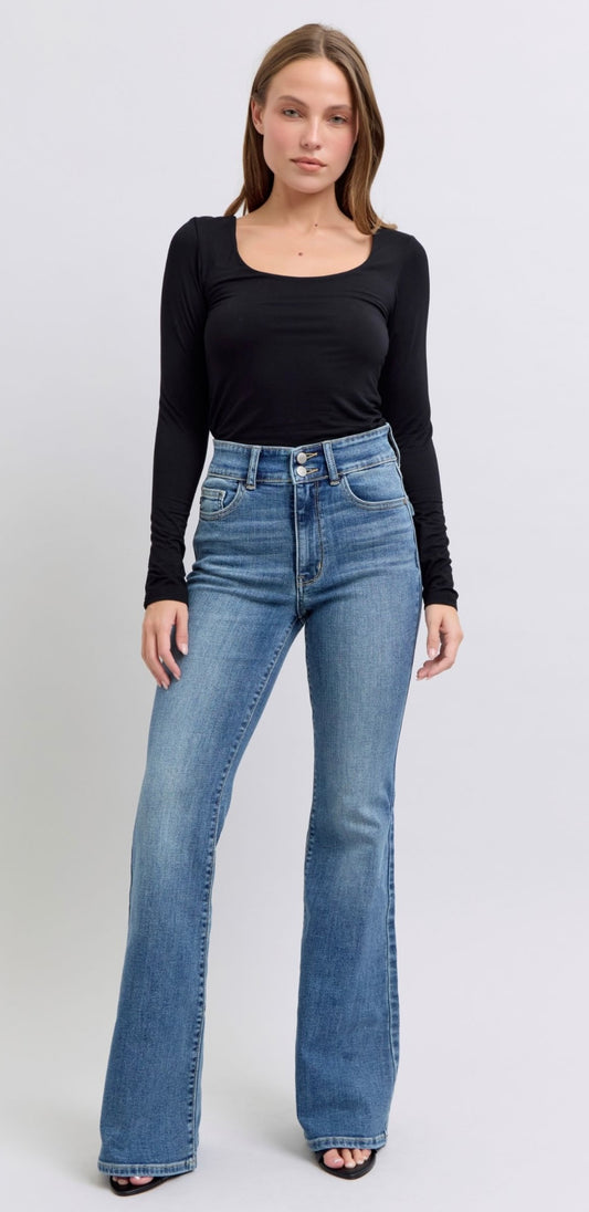 High Waist Flare