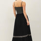 Embroidered Maxi Dress Two Colors