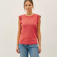 Crochet Cap Sleeve Top 2 colors