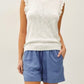 Crochet Cap Sleeve Top 2 colors
