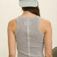 Raw Edge Knit Tank (2 Colors)