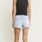 Cloudy High Rise Jean Shorts