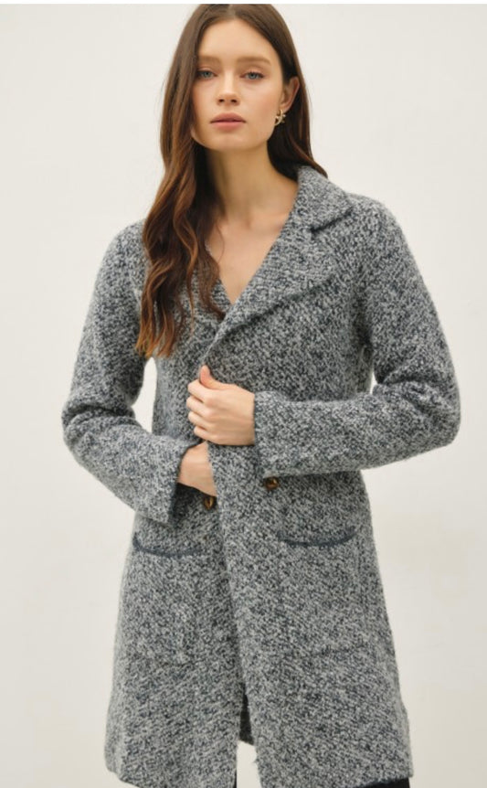 Bounce Knit Coatigan