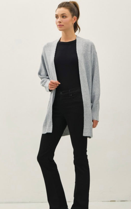 Long Sleeve Open Cardigan