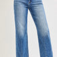 High Rise Crop Boyfriend Jeans