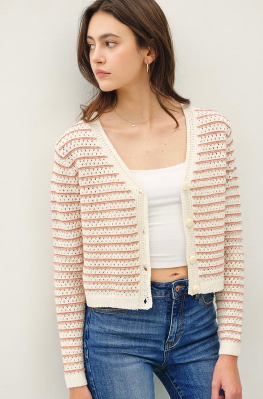 Terracotta Cardigan