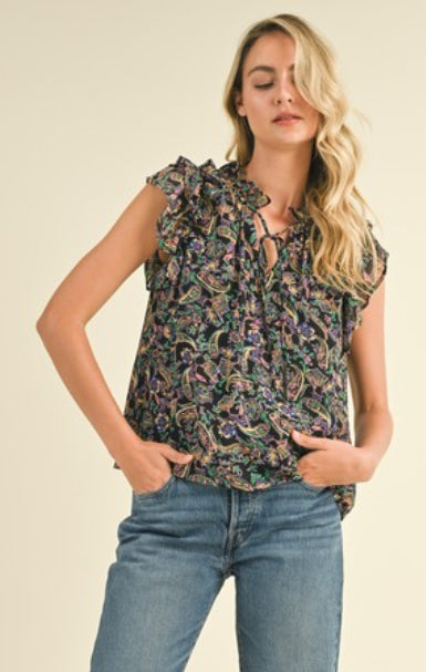 Tie Front Top