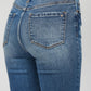 High Rise Straight Leg Jeans