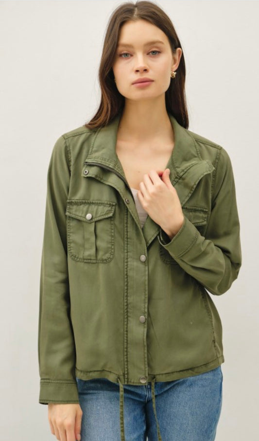 Tencel Utility Jacket